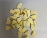 豚バラとジャガイモの和風パスタ作り方1写真