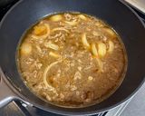 カレーうどん(そば)作り方2写真