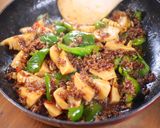 筍とピーマンのオイスター肉味噌炒め🤩作り方4写真