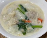 簡単！蕪とチキンのシチュー🍽️葉も彩に🥬作り方7写真