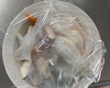 お一人様レンジ洋風お好み焼味豚平焼風作り方14写真