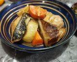 しょうゆ麹でぶり大根☆作り方5写真