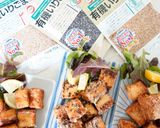 厚揚げの3色ごま唐揚げ作り方5写真