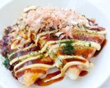 【焼きライスペーパー（お好み焼き風）】作り方4写真