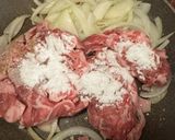 節約！豚こまケチャップ炒め作り方2写真