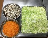【保育園給食】酸辣湯麺作り方1写真