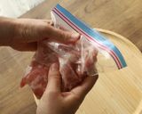 下味冷凍♪豚こま肉のねぎ塩レモン焼き🍋作り方3写真