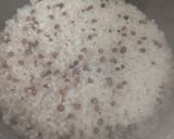 炊飯器使用＊タカキビ桜餅作り方1写真