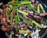 アスパラとホタルイカのペペロンチーノ作り方3写真