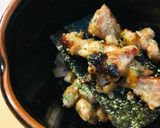 毎日の納豆●鶏の揚げ焼き添え作り方1写真