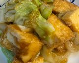 【節約副菜】厚揚げとキャベツのすき焼き風作り方5写真