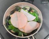 超簡単！ハムのミルクスープ作り方1写真