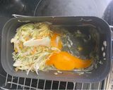 キャンプ飯！カット野菜で簡単とん平焼き！作り方3写真