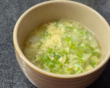 シャキシャキ白菜とふわふわ卵の中華スープ作り方5写真