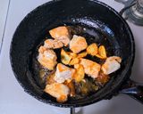 ニンニク醤油の鶏丼作り方9写真