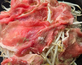 レンジで簡単　豚肉ともやしのミルフィーユ作り方2写真