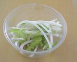白菜の芯を細く切ってナポリタン風♪作り方2写真