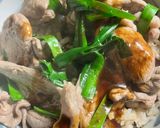 簡単　ラム肉でスタミナ丼作り方8写真