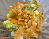 お子さんに人気！！給食のパリパリサラダ作り方8写真