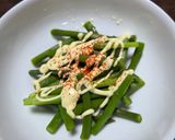 茹でアスパラの一味マヨネーズ作り方2写真