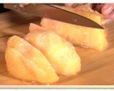 小山田桃のチーズ春巻き【食遺産】作り方1写真
