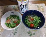 簡単に!お吸い物にも!豆苗とミニトマト作り方21写真