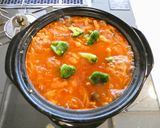 【土鍋】土鍋deトマトスープパスタ作り方8写真