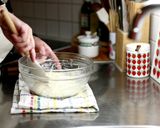 北欧産の強力粉で 気泡たっぷりチャバタ作り方4写真