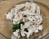 茹でささみ!梅肉大葉みょうが和え✨作り方3写真
