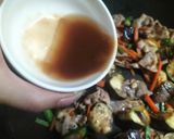 【野菜消費！】豚肉とナス🧧旨酸あん炒め🐼作り方3写真