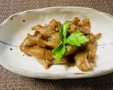 モツ⁉️しょうが焼きもどき🐷😂🤣😂🤣作り方8写真