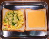 カフェみたいな♪とろけるホットサンド🤤💕作り方5写真