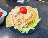 【男料理】子供夏バテ対策！豚しゃぶサラダ作り方4写真