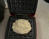 卵なし!強力粉でふわもちワッフル作り方4写真