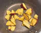 簡単フライパン 大学芋⟡.·*.作り方4写真