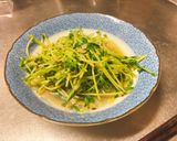 豆苗のペペロンチーノ作り方5写真
