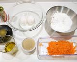 簡単！もちもち米粉のキャロットケーキ作り方1写真