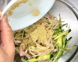 もやし×ハムのやみつき塩麹胡麻ナムル作り方4写真