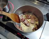 カボチャのコンソメベーコン煮作り方2写真