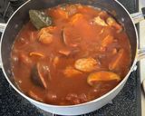 減塩）ジャワ風・鶏むね肉のトマト缶煮込み作り方2写真