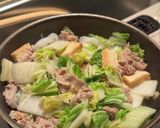 豚肉と厚揚げの肉豆腐作り方2写真