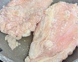 鶏胸肉で！簡単ワンパン揚げ焼き油淋鶏作り方4写真