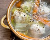 すぐできる⭐︎鶏団子の春雨スープ作り方8写真