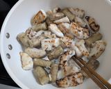 甘辛黒胡椒のごぼうチキン作り方5写真