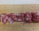 なすと豚こまの味噌炒め作り方1写真