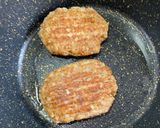 シメジと湯葉の和風あんかけハンバーグ作り方1写真