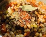 夏のごちそう♡トマトと豆とひき肉の煮込作り方8写真