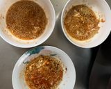 根菜茄子白菜オイ甘辛キムチ味温野菜サラダ作り方1写真