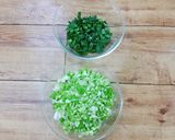 薔薇蒸し餃子　野菜添え作り方1写真