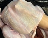 七面鳥(ターキー)&おこわスタッフィング作り方1写真